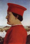 Piero della Francesca Dke Battista Sforza oil on canvas